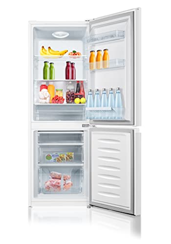 HEINRICHS Koel-vriescombinatie, 175 liter, koelvolume 122 l, vriesvak 53 l, led-binnenverlichting, wisselbare aanslag koelkastdeur, stil 39 dB, grote diepvriesbakken, 7 temperatuurniveaus, wit - Image 5