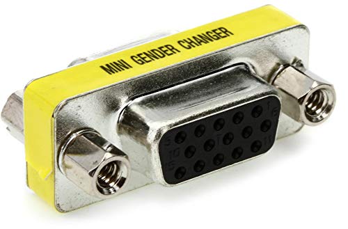 Acoplador VGA Hosa GGC-451 DE15 a DE15 miniatura 1