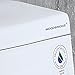 WOODBRIDGEE T-0008 Luxury Bidet Toilet, Elongated One Piece Toilet with Advanced Bidet Seat, Chair Height, Smart Toilet Seat with Temperature Controlled Wash Functions and Air Dryer