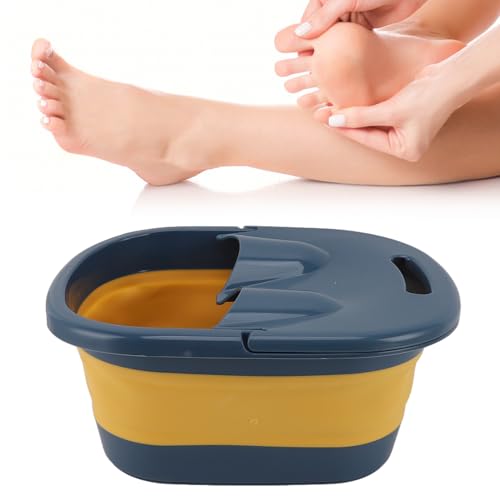 Tina Plegable para Baño de Pies Yinhing Color Amarillo miniatura 4