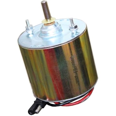 Boss Buck Large Heavy-Duty Motor 12V - Versatile Hunting Game Feeder Feed Dispension Device with S-Plug Connector for Automatic Feeding Kit Cover