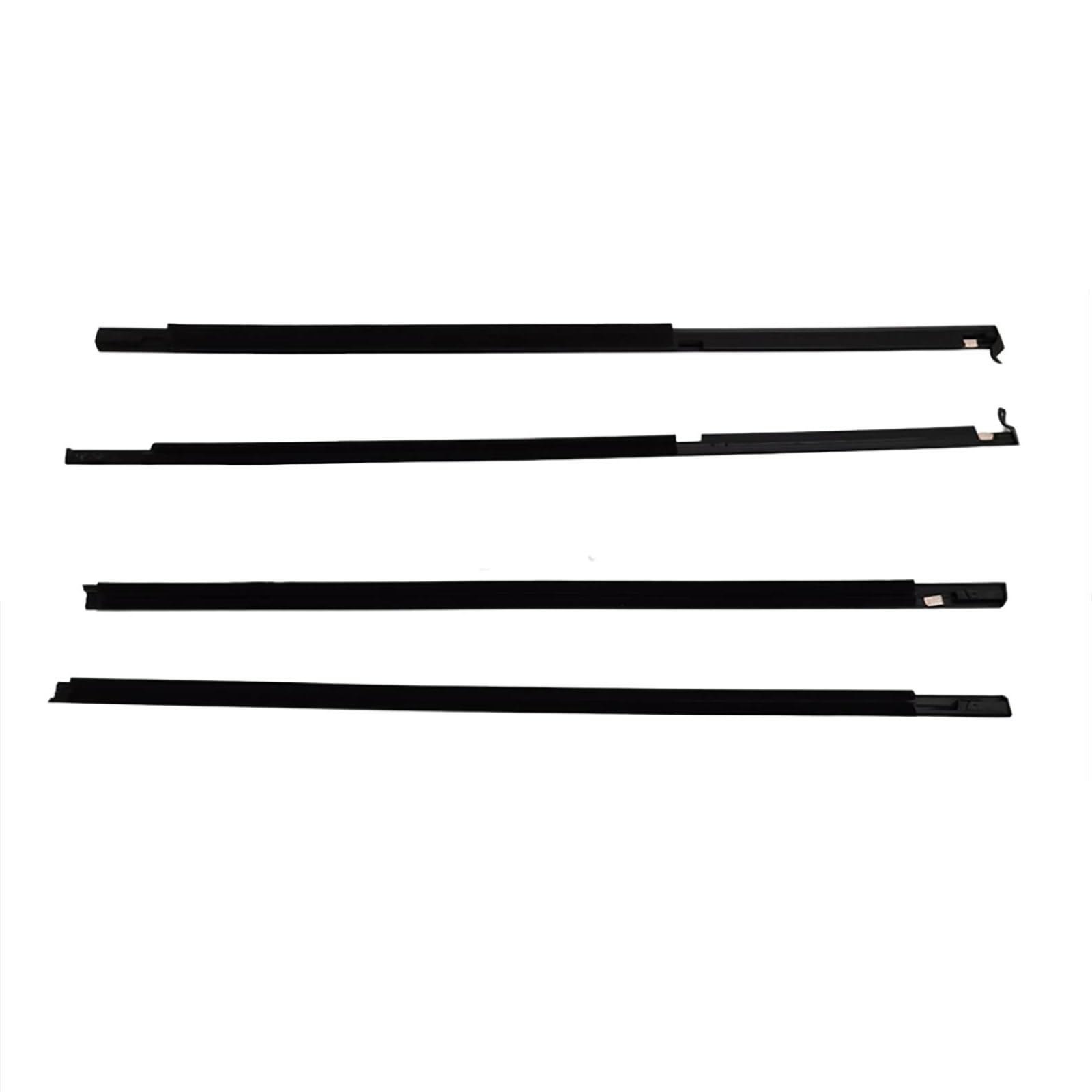 Snwdbh One Color Car Window Seal Strip For Mitsubishi For Pajero For Montero V73 V93 V97 2000-2016 Weatherstrip Glass Waterproof Pressure Belt Exterior Belt