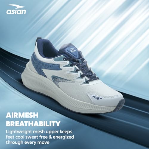 Image of ASIAN Boss-26 Running Shoes for Men | Lightweight Casual Sports Shoes for Walking, Jogging, Gym Boys Stylish Sneaker with Breathable & Anti-Slip Durable Sole