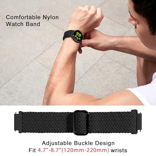 Correas trenzadas compatibles para Garmin Vivoactive 5, pack de 3 miniatura 6
