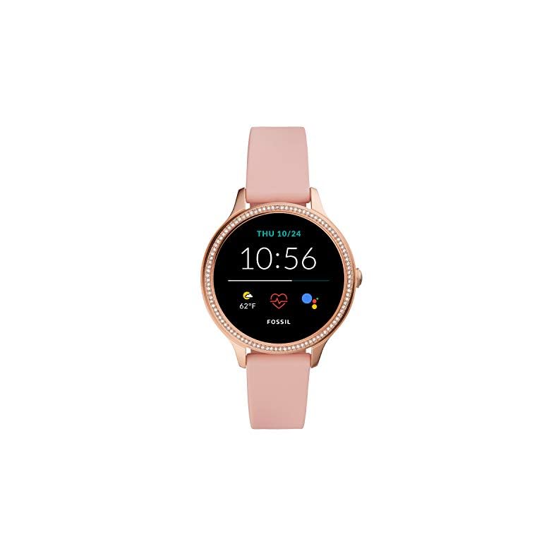Fossil Women’s Gen 5E 42mm Stainless Steel Touchscreen Smartwatch with