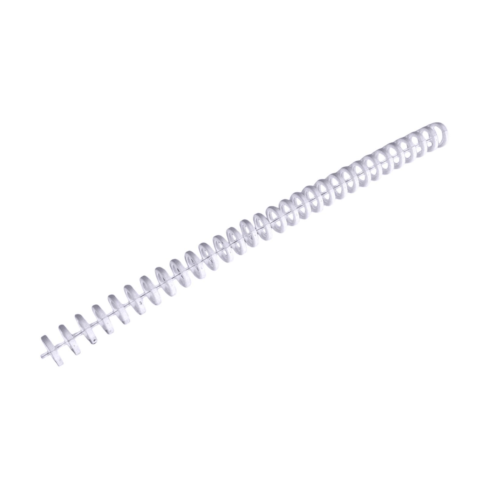 XuQiZZpp 12mm Binding Comb 30 Rings Coils Large Capacity Binder Spine for Notebook Journal Refillable Planner Multi Hole