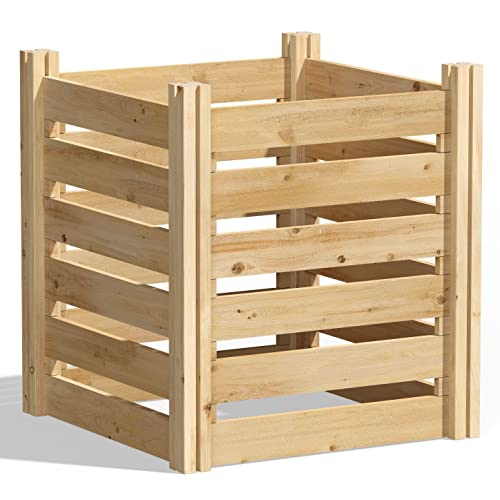 Greenes Fence Cedar Wood Composter, 24" W x 24" L