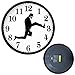 Orologio da Parete Silenzioso, 2121 Nuovo Orologio da Parete da Ministry Silly Walks per Decorazione Cucin, Orologio da Parete Moderno da Ispirato Monty Python per da Letto