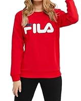 FILA Unisex Adult's Classic Crew, Red, Medium