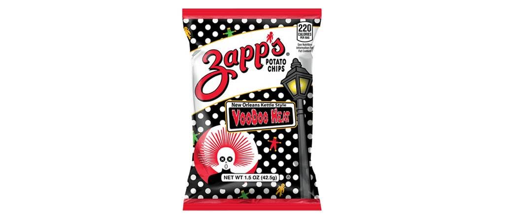Zapp's Voodoo Heat Kettle Potato Chips, 2.5 oz (10 count)