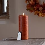 Sécurité : la télécommande incluse et la fonction minuterie font de cette bougie l'accessoire parfait pour toutes les occasions, comme Halloween, Noël ou comme décoration d'automne saisonnière (IP20)