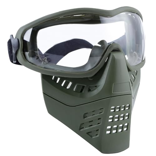 Masque airsoft en maille pour jeux tactiques et sports de plein air