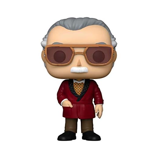 Funko- Figura Pop Iron Man Stan Lee Exclusive Muñecos acción, Multicolor (130326)