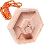Madu Climb Portable Fingerboard – Solid Hardwood 6-Edge Hangboard for Rock Climbing Training | Compact One-Piece Grip Strength Tool for Climbers (1)
