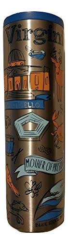 StarbucksVirginia Insulated Tumbler Stainless Steel Been There Series, Across the Globe Collection