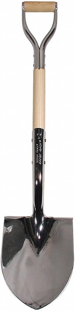 Razor-Back Ceremonial Shovel, 14ga, D Hndl, 28in.LHndl