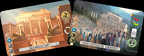 Repos Production 7 Wonders Duel ? Pantheon Jeu De Société Guerre - vue 6