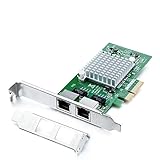 ethernet card definition ✅Dual RJ45 NIC: RJ45 Ports Auto-negotiation 10/100/1000Mbps, link Cat5/ Cat6/ Cat7 Cable, up to 100 meters. PCIe v2.1 (5 G T/s) x4 Lane, compatible with PCIE X4, X8, X16 Slot.
