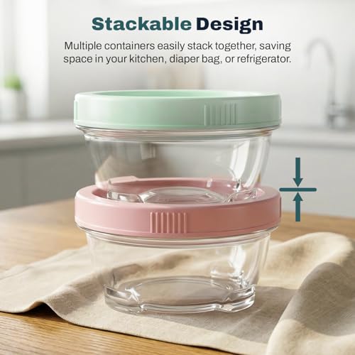Image of TONY STARK Plastic Food Storage Containers Set with Lids, Airtight Leakproof Snack Containers, Reusable BPA Free Meal Prep Bowls for Fruit, Yogurt, Salad, Kitchen Storage (Set of 2)