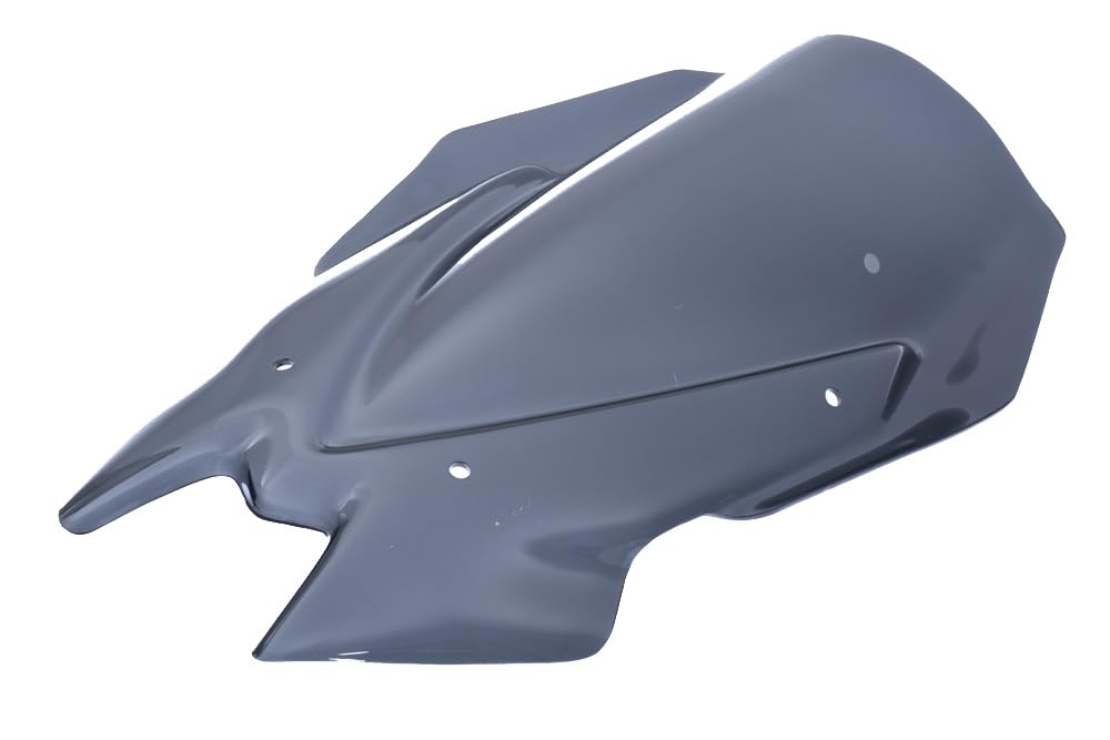 avdb-moto Szyba/Deflektor wiatru kompatybilny z KAWASAKI Z650 ER650K 2020-2024, Z 900 / SE / A2 2020-2024 Z poliwęglanu (Czarny)