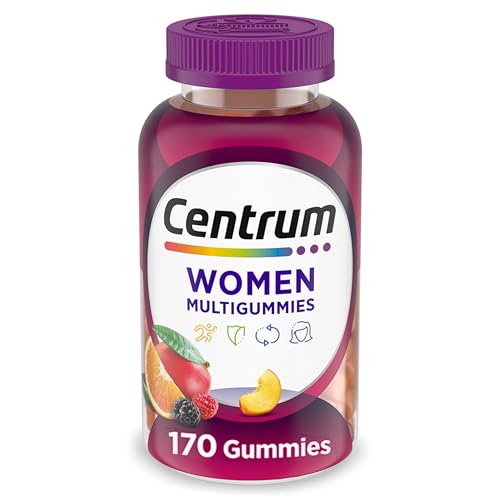 Centrum MultiGummies Gummy Multivitamin for Women, Multivitamin/Multimineral Supplement with Vitamin