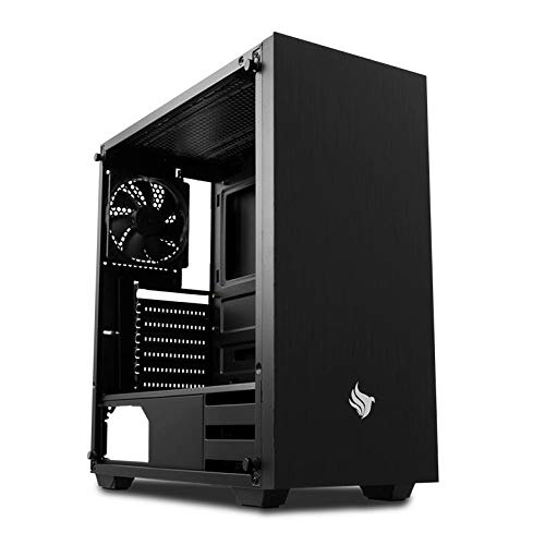 Gabinete Gamer Pichau Dragoon Lateral de Vidro, Pgd-01 Black