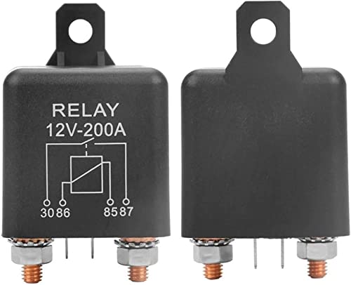 Relé automotriz de tipo continuo 12V 200A para batería auxiliar 3