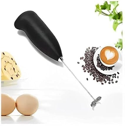 Shyam Dynamic Groupp Mini Hand Blender | Battery-Operated Milk Frother & Coffee Mixer for Lattes, Cappuccinos, Protein Shakes & Whipping Cream | Portable Kitchen & Travel Foamer (Batteries Included)-image-16