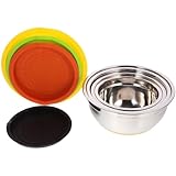 Bol de cuisine : en acier inoxydable sélectionné avec soin, clair et brillant ; assiettes, tasses et bols en acier inoxydable