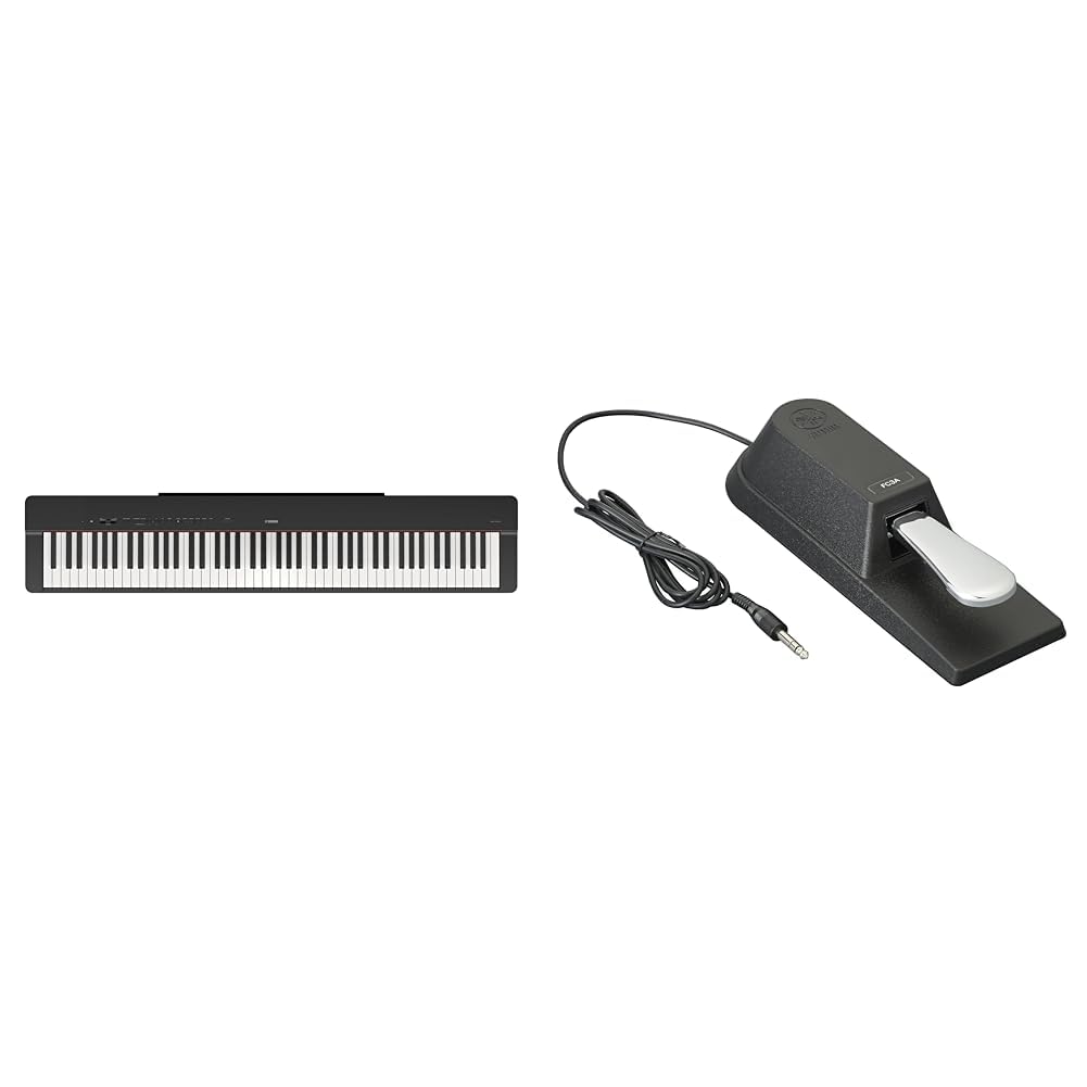 Amazon | 【セット買い】ヤマハ(YAMAHA) 電子ピアノ P-225B Pシリーズ