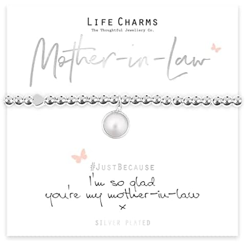 Life Charms I'm So Glad You Are My Mother In Law Bracelet Cover