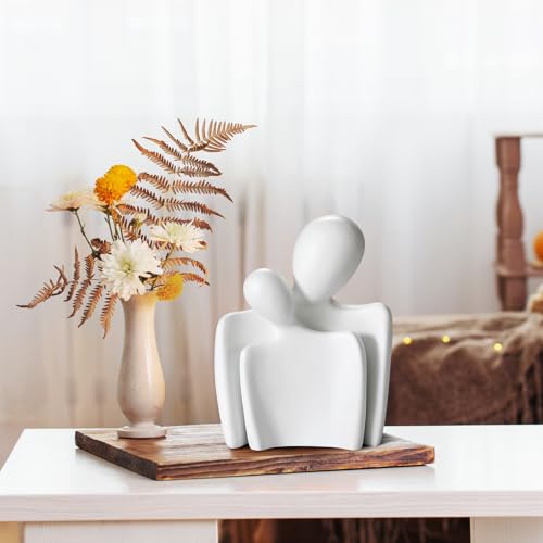 Estatua pareja amor moderno de 8 pulgadas miniatura 2