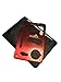 Ninja Outdoorsman 11 in 1 Stainless Steel Credit Card Pocket Sized Survival Multi Tool (Single, Red)
