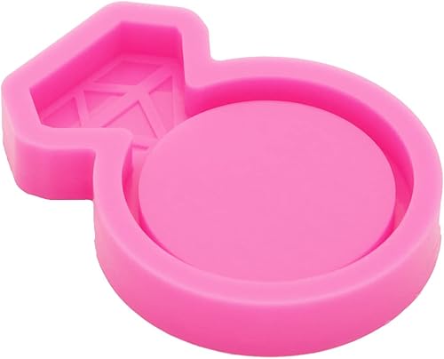 Miniatura 5 de Molde de resina de silicona con forma de anillo súper brillante, molde de silicona con respaldo de anillo de gema de diamante, moldes de chocolate,