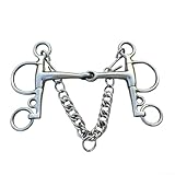 Expérience de conduite améliorée : équipé de crochets et de chaînes, cet embout permet un contrôle précis des mouvements de votre cheval, améliorant l'expérience interactive entre le cavalier et le cheval.