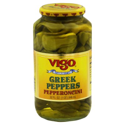 Vigo Importing Company - Pimientos griegos, 32 onzas (paquete de 6) disponible en Yaxa Peru