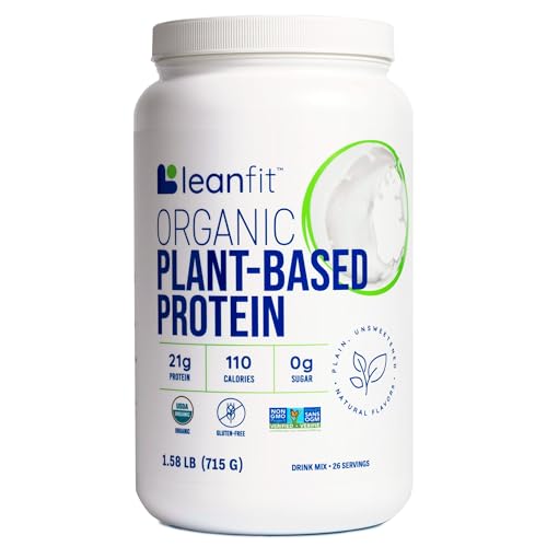 LeanFit Organic Plant Unflavored