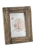 Dimensions adaptées : Conçu pour des photos de 13 x 18 cm, le cadre mesure 21 x 25 cm, idéal pour embellir vos espaces
