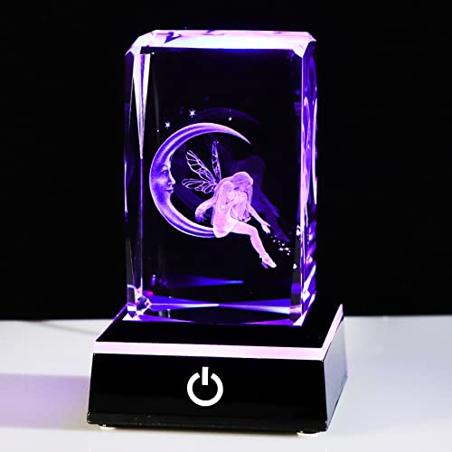 Regalos de hadas de cristal con luna para mujer Cover
