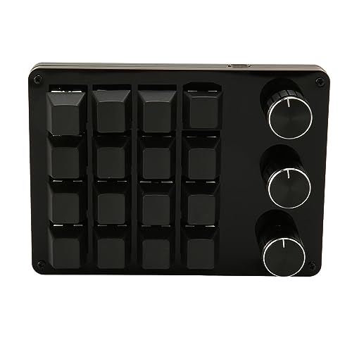 Mini clavier mécanique Bluetooth 16 touches et 3 boutons programmables USB - 2