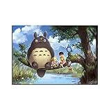 totoro poster amazon Compre 1 y obtenga 1 impresiones sin marco (tamaño 21X30CM o 30X50CM).