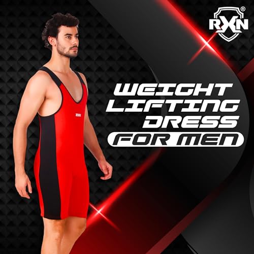 Image of RXN Men's Weightlifting Singlet for Training & Competition