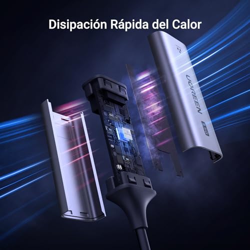 UGREEN Adaptador USB C a Ethernet 2.5G Thunderbolt 4 3 Tipo C Gigabit Adaptador RJ45 Tarjeta de Red Aluminio 2500Mbps LAN para iPhone 17 Pro MAX Air MacBook Pro Air iPad Pro Air Galaxy S24 Xiaomi 13 - imagen 4