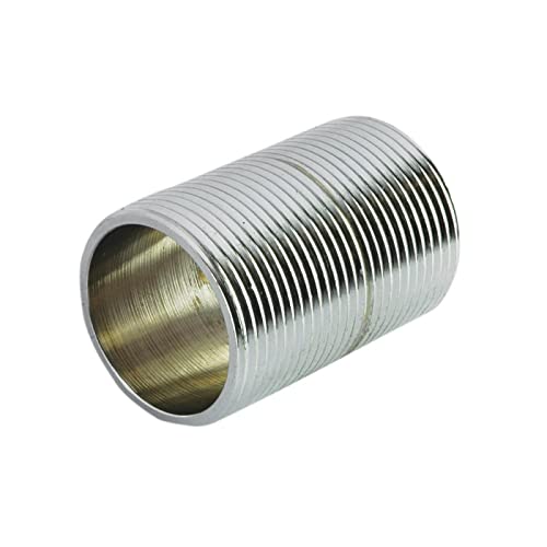 Viking Brass Full Thread Nipple for Flush Valve - Thread Size 32mm (1-1/4") - Outer Length 150mm (6”) - CP Finish for joint pipe fitting (B09J57KT96) Amazon Price History, Amazon Price Tracker