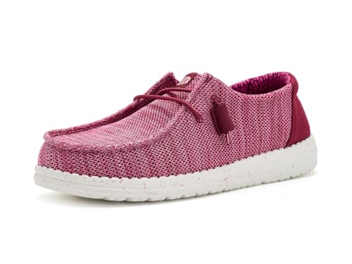 Image of HEYDUDE Women's Wendy Stretch Sox Slip On Loafer | Lightweight Stretch Mesh Easy On | Elastic Laces, Sock Like Fit