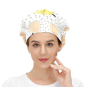 OLMAQO Arbeitskappe mit elastischen Bouffant-Hüten