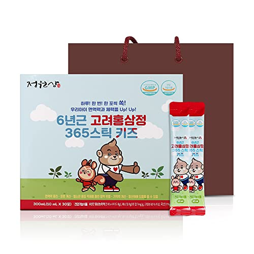 JUNGWONSAM 6 Years Red Ginseng 365 Stick Kids