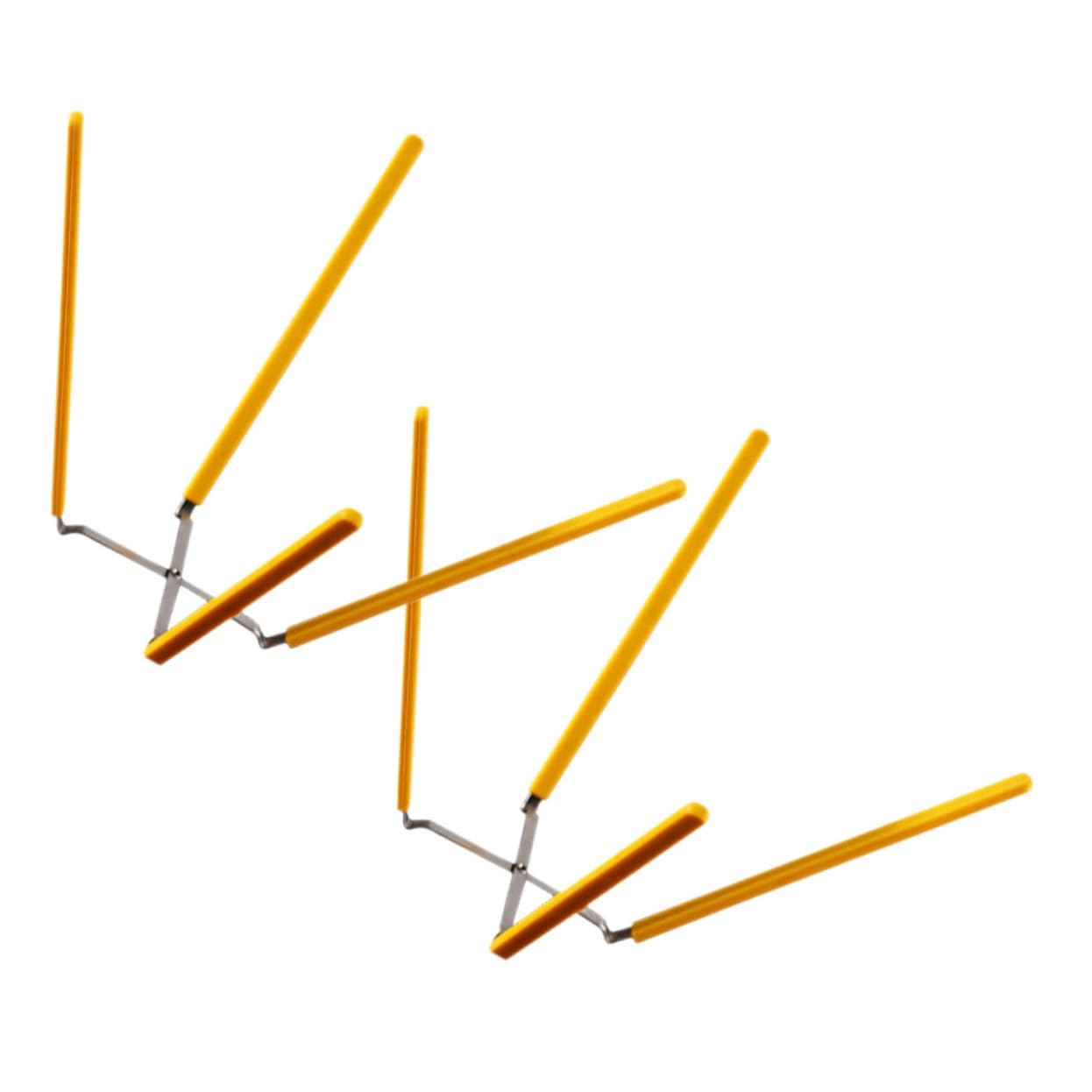 Cabilock 2pcs Foldable Cake Cooling Rack Nonstick Inverted Dessert Stand Cookies and Cakes up to and Baking Tool