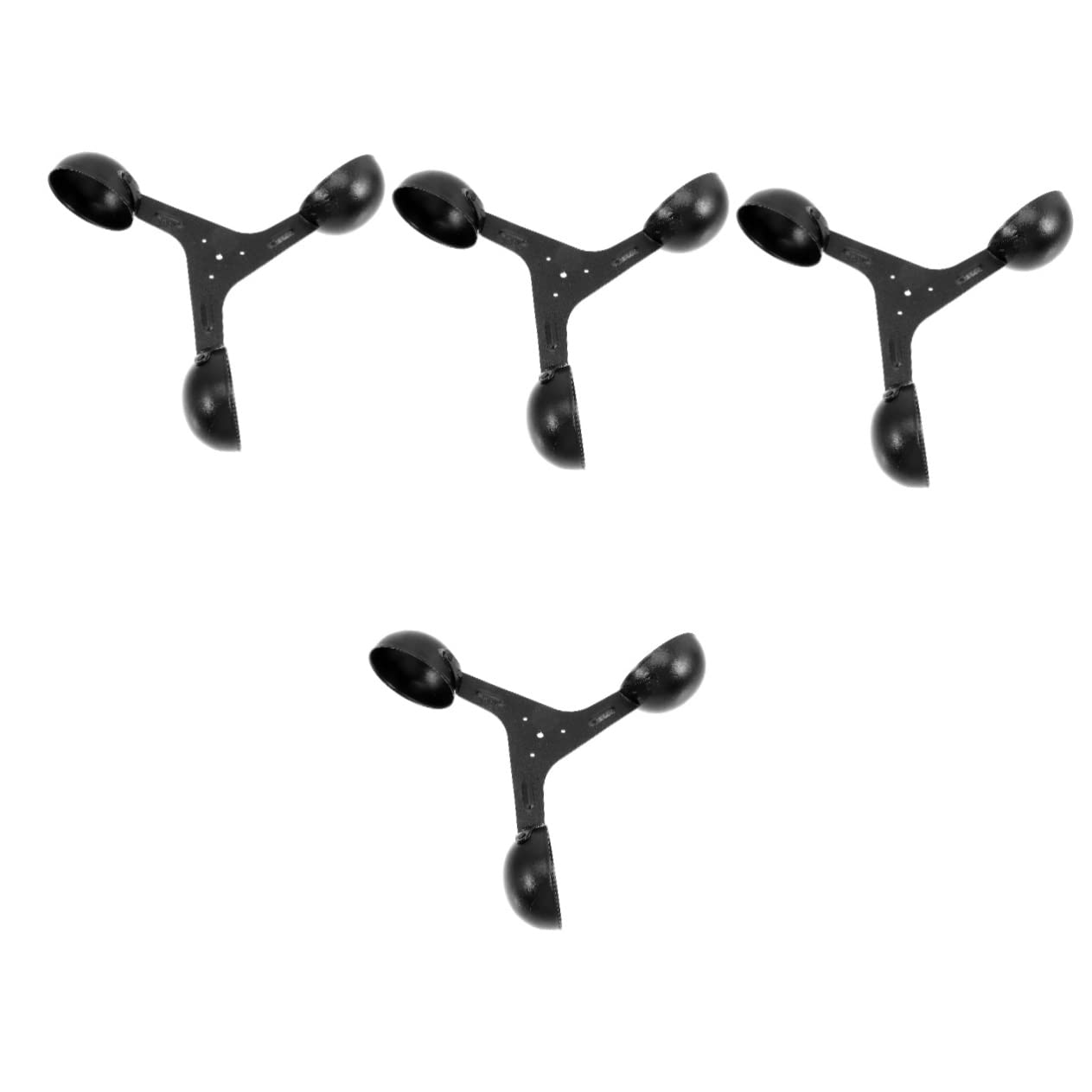 BESPORTBLE Capteur De De Vent 4 Pièces Anémomètre 3 Tasses De Mesure Vent Anémomètre Professionnel Mesure Vent Coupelle D'anémomètre De Rechange Jauge D'aluminium