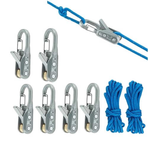 Tendeur de câble à came – Outil de serrage de corde, outil de serrage de cordes d'extérieur avec technologie de réglage rapide pour le camping en plein air, la randonnée, l'utilisation stationnaire